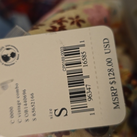 NWT Free People Callie Printed Floral Tunic Blouse Vintage Combo Feminine Small - Picture 6 of 10